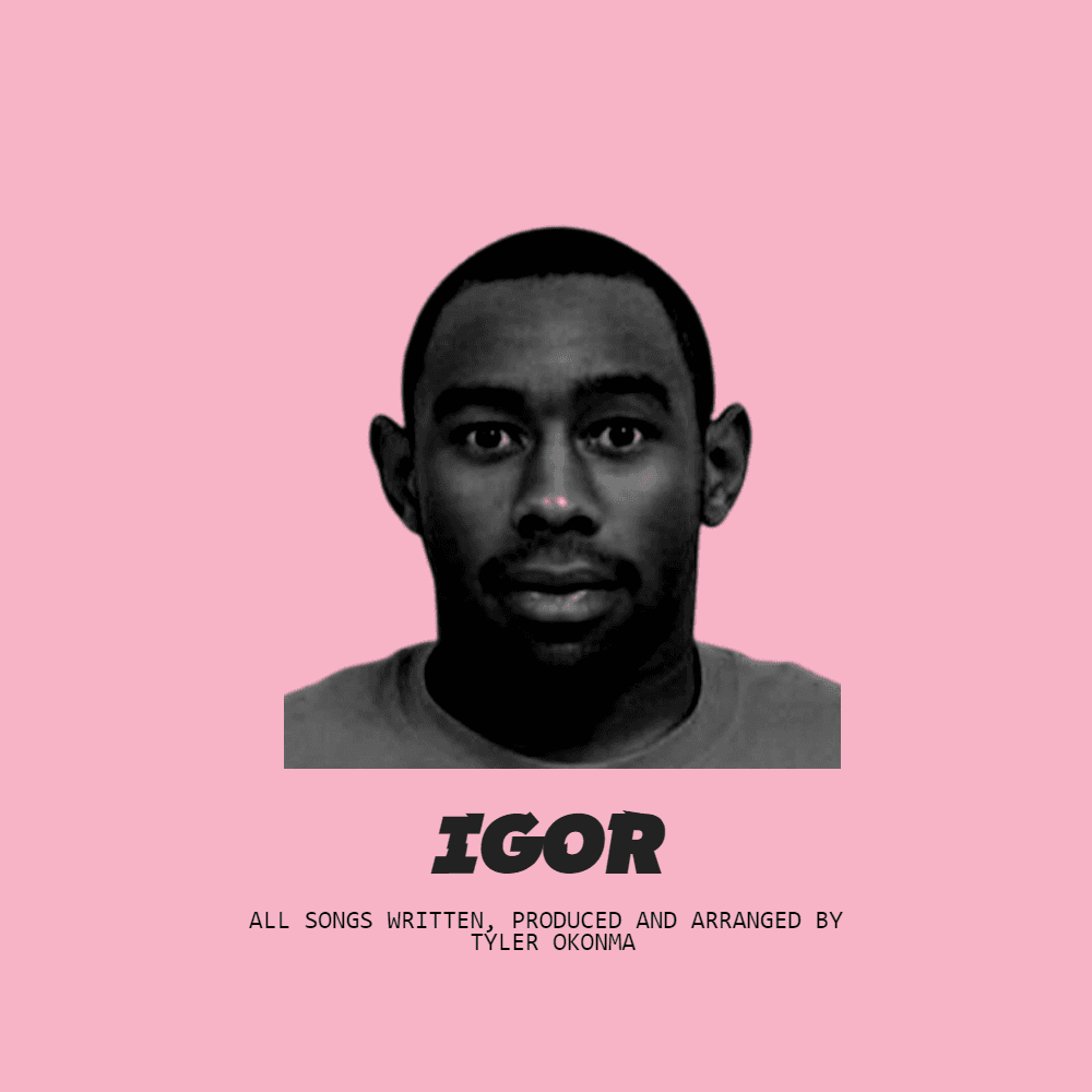 A custom IGOR (alt cover) cover