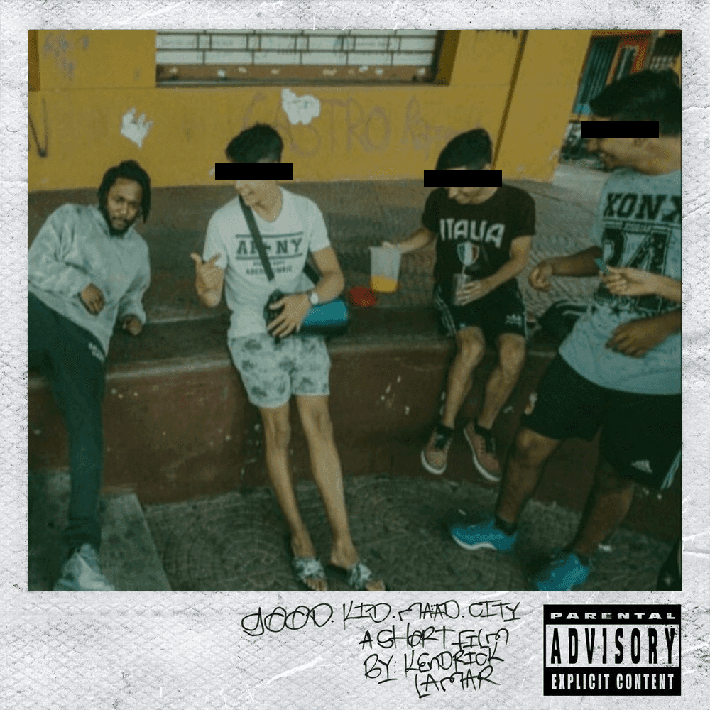 A custom Good kid, m.A.A.d city cover